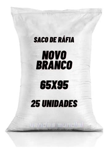 Saco De Entulho Novo 65x95 25 Unidades Ráfia P 60kg Parcelamento