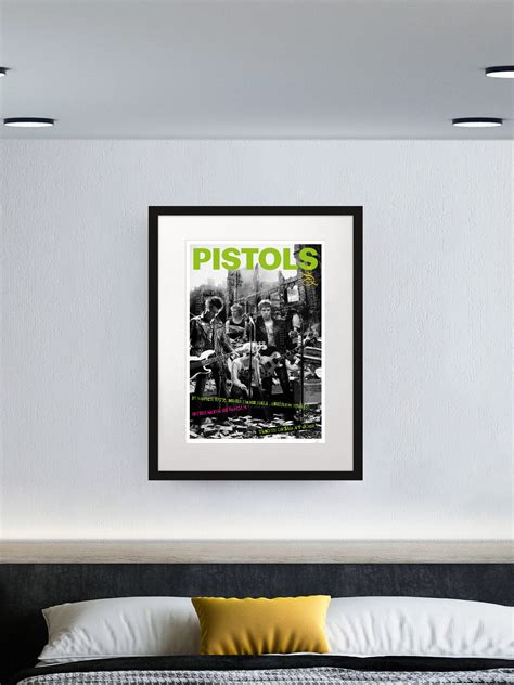 Sex Pistols Poster Notre Dame Hall London Concert Print Gift Johnny Rotten Sid Vicious
