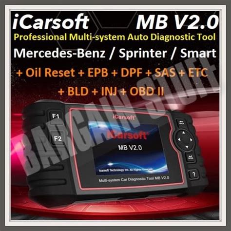 Scanners Icarsoft Mb V Professional Multi System Auto Diagnostic