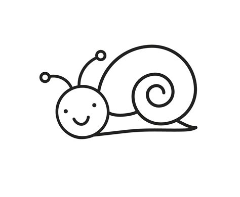 Snail Outline