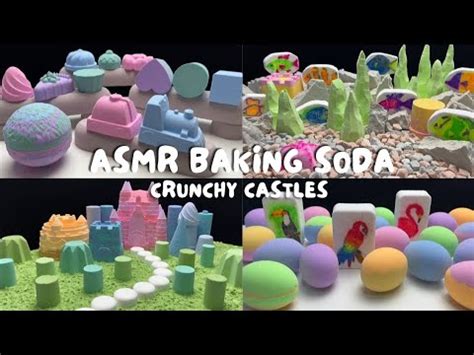 Asmr Baking Soda Crunchy Castles Asmrrina Asmr Edits Asmrsounds