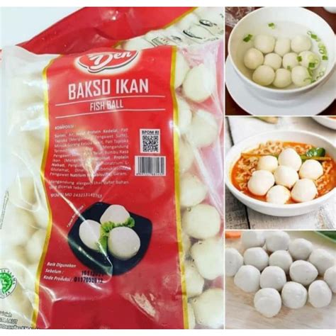 Jual Bakso Ikan Pak Den Pak Den 500gr Shopee Indonesia