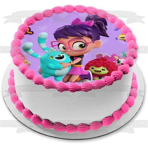 Netflix Abby Hatcher Fuzzlies Animated TV Show Series Edible Cake