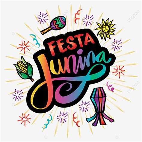 Hand Drawn Banner Clipart Png Images Hand Drawn Festa Junina Paper