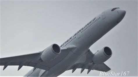 Japan Airlines Airbus A350-900 (JA05XJ) takeoff from HND/RJTT (Tokyo ...