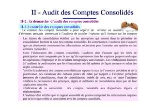 Consolidation Des Comptes Pdf