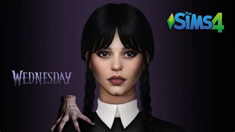 Wednesday Addams🔪🕷️ The Sims 4 Create A Sim Full Cc List In 2023 Bride Skin Sims 4