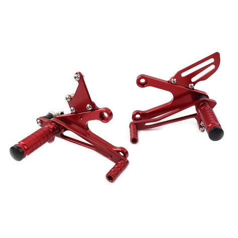 Rear Sets Foot Pegs Pedal Footrest Fit Honda NSR250 Motorcycle Aluminum