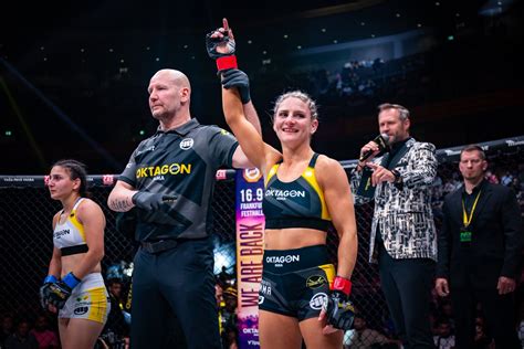 OKTAGON MMA On Twitter Jacinta Austin 5 1 Defeated Sofiia