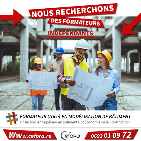 Formateur Trice En Mod Lisation De B Timent En Ind Pendant E Cefora