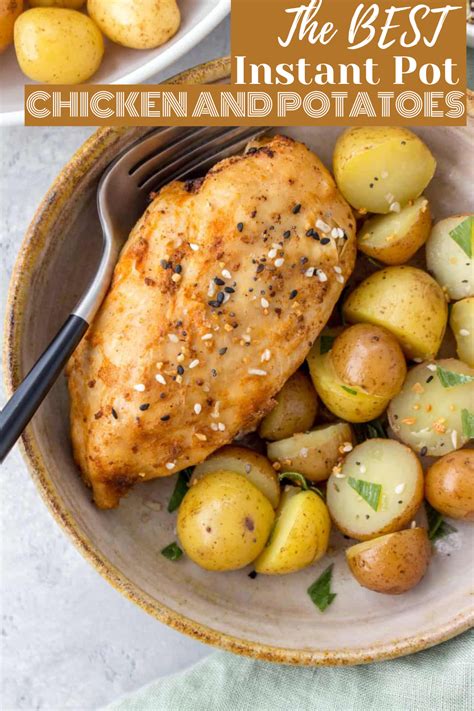 Lemon Garlic Instant Pot Chicken And Potatoes Artofit