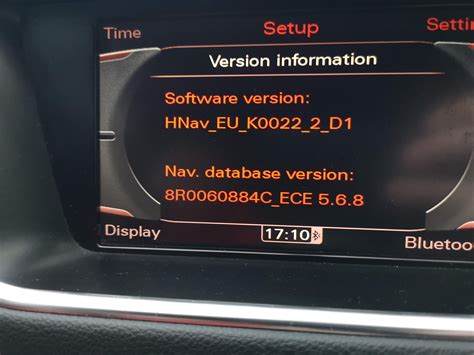 Help With MMI HNav EU K0022 2 D1 Audi A5 Forum Audi S5 Forum