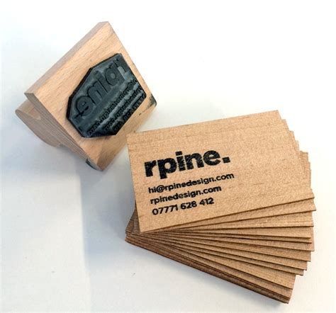 Wooden Business Cards :: Behance