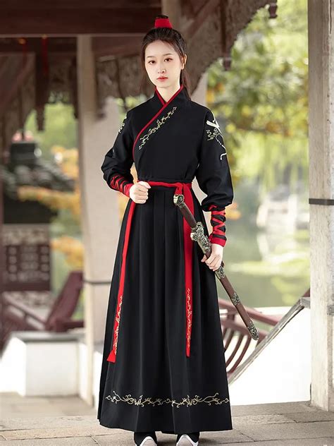 Chinese Ancient Costume Wuxia Hanfu For Men Women Fashion Hanfu