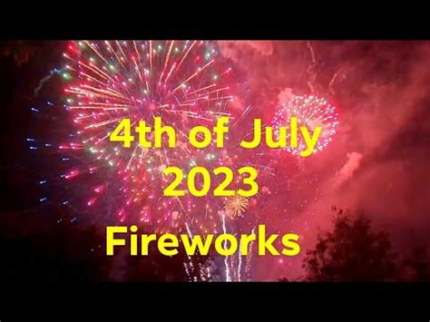 花火 4th of July 2023 Fireworks YouTube