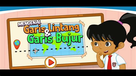 Garis Lintang Dan Garis Bujur Ips Kelas Tema Subtema Youtube