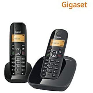 Buy Online Gigaset A Duo Cordless Landline Phone Black