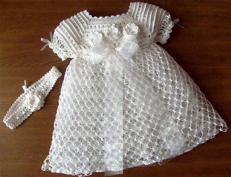 Vestidos Para Bautizo En Crochet Imagui