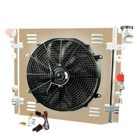 Cooling Radiator 16 Shroud Fan Kits Fit 2007 2018 Jeep Wrangler Jk 3 6l 3 8l V6 Ebay