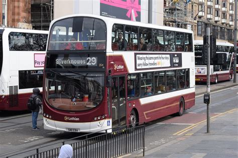 LB 354 Princes Street Edinburgh Lothian Buses Volvo B9T Flickr