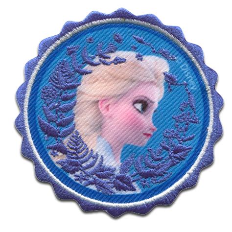 Disney © Frozen 2 The Ice Queen 2 Elsa Head Iron On Patches Etsy