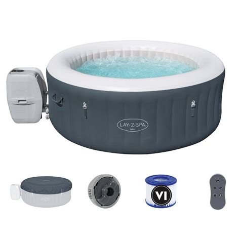 Bestway Jacuzzi Lay Z Spa Tahiti Opblaasbaar Bubbelbad Incl Toebehoren