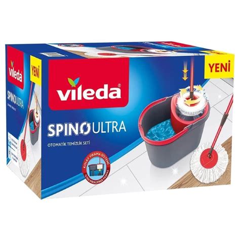 Vileda Fregona De Limpieza Spino Ultra Kit De Limpieza De Cubo Pa O De