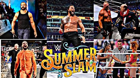 WWE SummerSlam Full Show Highlights Results 30 7 2022 Roman Reigns