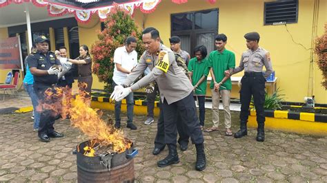 Polres Mimika Ungkap 22 Kasus Kepemilikan Narkotika Di Tahun 2023