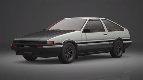 Toyota Sprinter Trueno Gt Apex Ae Shuichi Shigeno Version