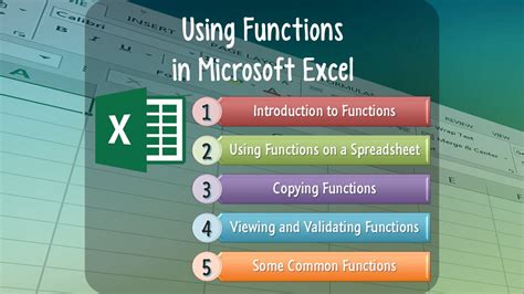 Microsoft Excel Functions Lomisafety