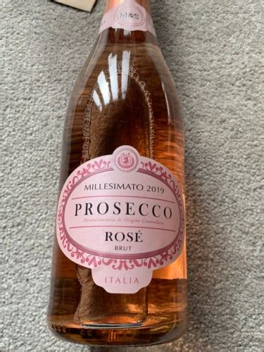 2019 Marks Spencer Prosecco Millesimato Rosé Brut Vivino