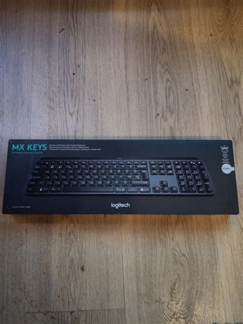 Logitech Mx Keys Advanced Wireless Illuminated Keyboard Bluetooth