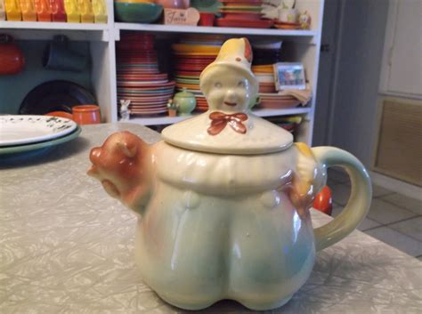 Vintage Shawnee Tom The Piper S Son Teapot With Lid Etsy