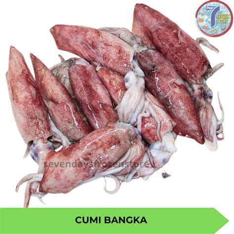 Jual Cumi Bangka Segar Jumbo Premium Utuh Beku Frozen Shopee Indonesia