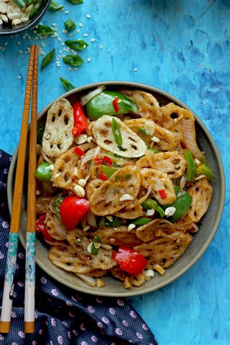 Crispy Lotus Stem Stir Fry Recipe Fun Food And Frolic