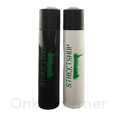 Streetshop Frankreich Clipper Feuerzeuge Black And White Wir Sind