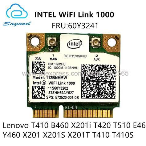 For Intel Wifi Link Bnhmw Hf Mini Pci E Wireless Wlan Card For