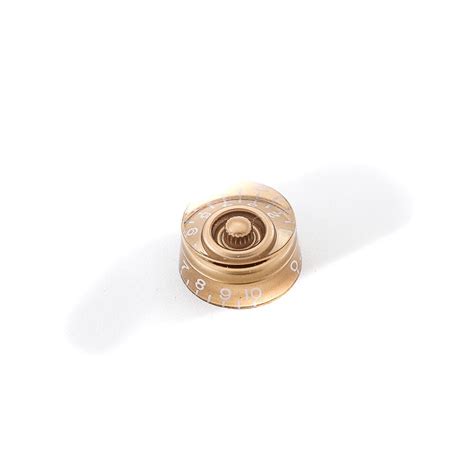 Knob Pl Stico Instrumentos Dourado Pe As Spirit Klc Gd F