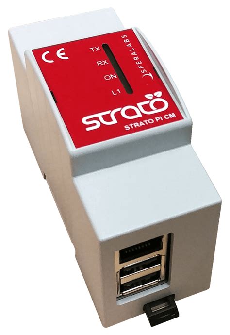 Strato Pi Industrial Raspberry Pi UPS RTC CAN RS485 RS232 CE FCC