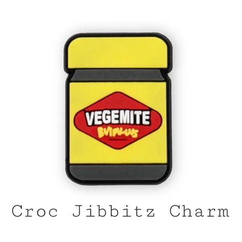 Australian Vegemite Croc Jibbitz Charm Etsy Australia