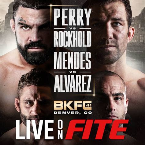 BKFC 41 Denver Mike Perry Vs Luke Rockhold Official Replay TrillerTV