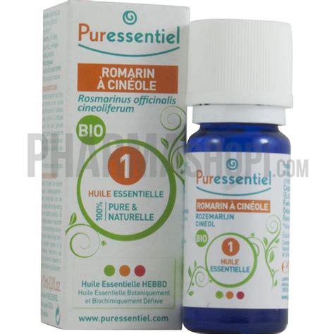 Huile Essentielle Bio Romarin Cin Ole Puressentiel Flacon De Ml