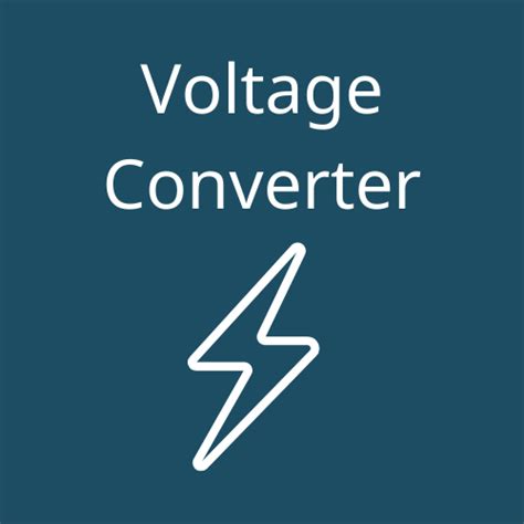 Voltage Converter | Tools Help