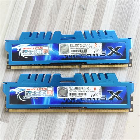 Gaming RAM G.SKILL 16GB KIT PC3-12800 DDR3 | Shopee Malaysia