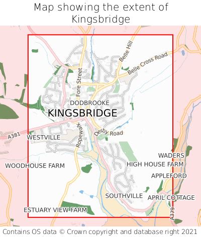 Where is Kingsbridge? Kingsbridge on a map