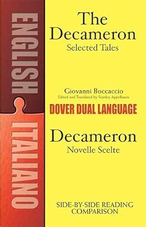 Decameron A Dual Language Book Dover Dual Language Italian Amazon