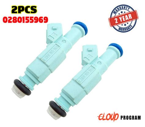 2 Pcs Fuel Injector Nozzle 0280155969 For BMW E36 316 318i EBay