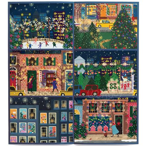 Galison Joy Laforme Winter Lights Days Of Puzzles Holiday Countdown