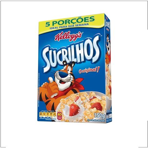 Cereal Matinal Flocos de Milho Açúcar caixa 150g Kellogg s